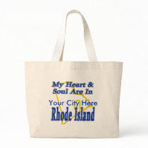 My Heart & Soul Are In Rhode Island bags