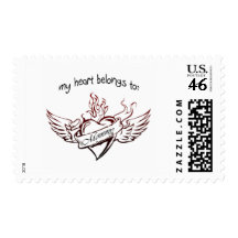 my heart stamps