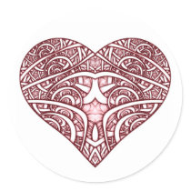 "My Heart" Stickers