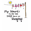 My Heart's on the Line Valentines Gear shirt