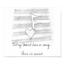 My Heart's Song poster posters by kylerstark My Heart's Song poster posters