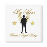 my hero, 1142, 1142, My Hero , Wears Angel Wings magnets