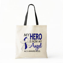 My Hero Is My Angel ALS Canvas Bag
