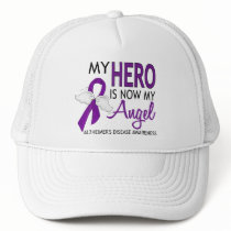 My Hero Is My Angel Alzheimer's Disease Trucker Hat