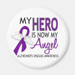 My Hero Is My Angel Alzheimer's Disease Refrigerator Magnet