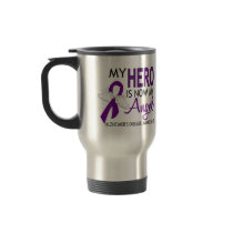 My Hero Is My Angel Alzheimer's Disease Coffee Mug