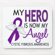 My Hero Is My Angel Cystic Fibrosis Mouse Pad