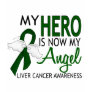 My Hero Is My Angel Liver Cancer Tshirts