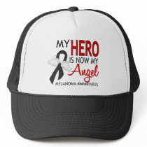 My Hero Is My Angel Melanoma Trucker Hat