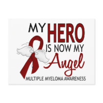My Hero Is My Angel Multiple Myeloma Postcards