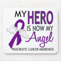 My Hero Is My Angel Pancreatic Cancer Mousepad