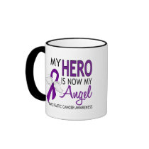 My Hero Is My Angel Pancreatic Cancer Coffee Mug