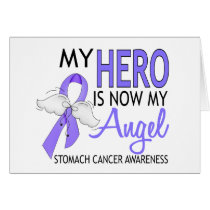 My Hero Is My Angel Stomach Cancer Cards
