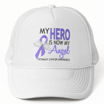 My Hero Is My Angel Stomach Cancer Hat