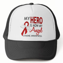 My Hero Is My Angel Stroke Mesh Hats