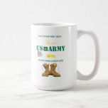 My Hero Wears Combat Boots Coffee Cup Coffee Mug