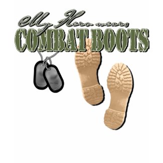 My Hero Wears Combat Boots shirt