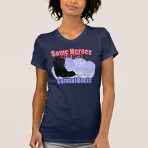 My Hero Wears Combat Boots Tshirt