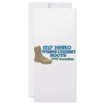 My Hero Wears Combatboots rack cards by Kayladawl My Hero Wears Combatboots rack cards