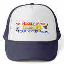 My Hockey Mom Classic Cap hats by HockeyMomSoccerMom My Hockey Mom Classic Cap hats