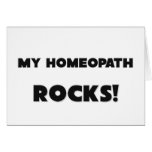 MY Homeopath ROCKS! Card