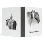 MY HORSE ALBUM: BINDER: PENCIL ART: REALISM