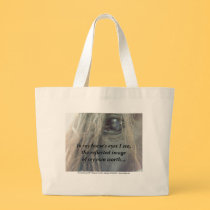 My Horse's Eyes duffel /tote bag