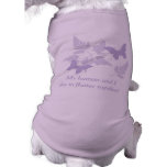 My human and I  like to flutter together! Dog Tshirt
