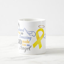 My Husband An Angel - Bladder Cancer Mug