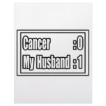 My Husband Beat Cancer (Scoreboard) Customized Letterhead
