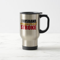 My Husband Conquered Stroke mugs