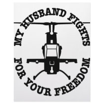 My Husband Fights For Your Freedom Helo letterhead by Mustang_Lady My Husband Fights For Your Freedom Helo letterhead