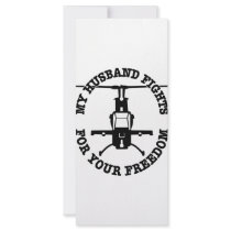 My Husband Fights For Your Freedom Helo rack cards by Mustang_Lady My Husband Fights For Your Freedom Helo rack cards