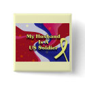 My Husband Is A US Soldier buttons by TheStampStore My Husband Is A US Soldier buttons