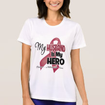 My Husband is My Hero - Multiple Myeloma Tees
