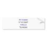 My Husband Is The Sexiest HVAC & R Technician bumper stickers