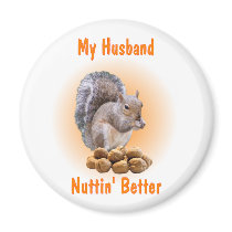 My Husband magnets