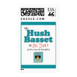 My Hush Basset is All That! Stamp
