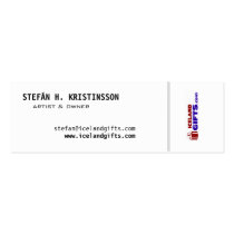 My Icelandgifts Business Card v.1 business cards