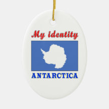 My Identity Antarctica Christmas Ornament