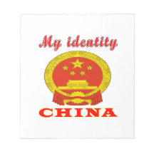 My Identity China Note Pad