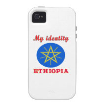 My Identity Ethiopia Vibe iPhone 4 Cases