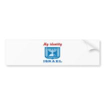 My Identity Israel Bumper Stickers