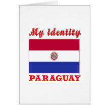 My Identity Paraguay Greeting Cards