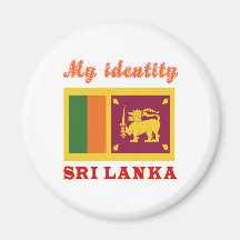 My Identity Sri Lanka Magnets
