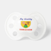 My Identity Turks and Caicos Baby Pacifier