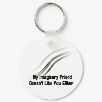 My imaginary friend keychains