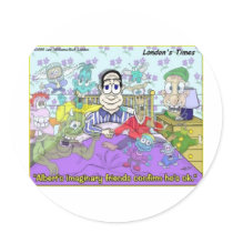My Imaginary Friends Funny Gifts & Collectibles stickers