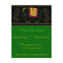 My Indian Elephant - Emerald Postcards