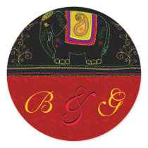 My Indian Elephant - Indian Red Stickers